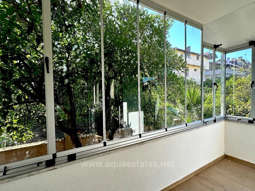 Zentrale Lage In Köyceğiz Mit Geschlossenem Balkon Und Klimaanlage 1+1 Wohnung
