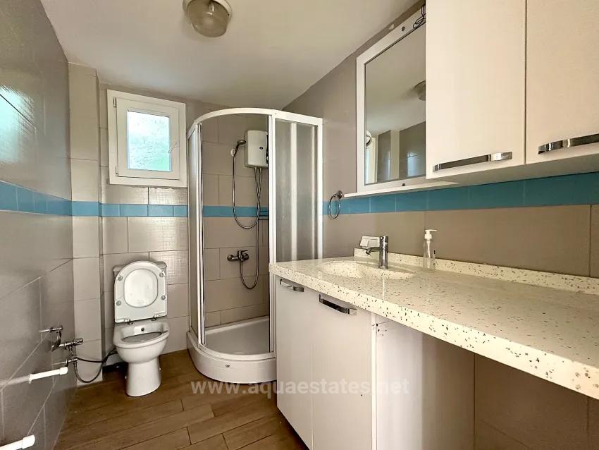 Village Centre Location Closed Balcony And Air Conditioned 1+1 Apartment