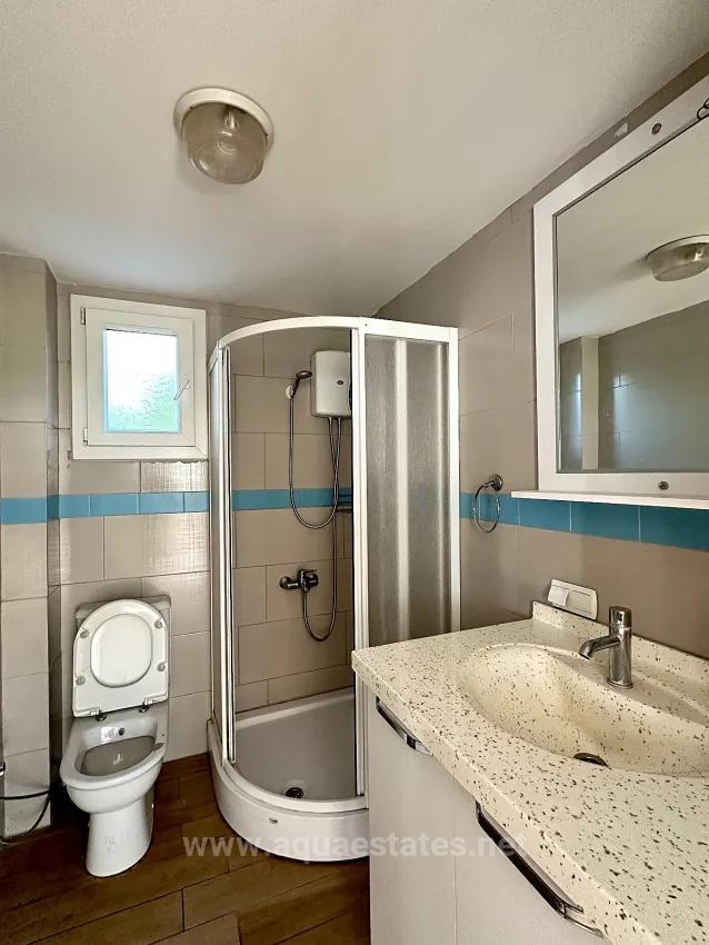 Village Centre Location Closed Balcony And Air Conditioned 1+1 Apartment