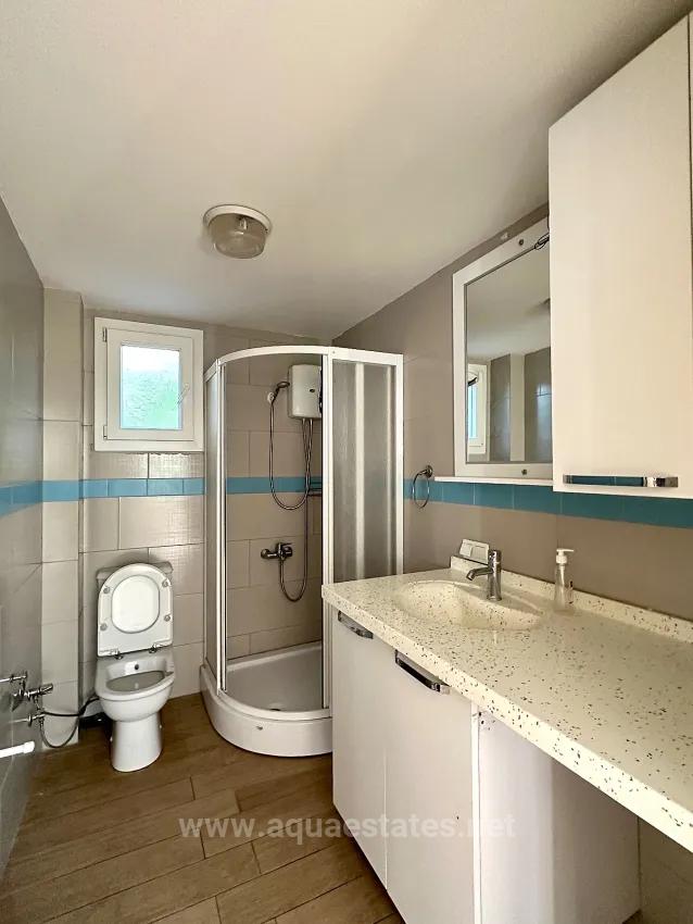 Village Centre Location Closed Balcony And Air Conditioned 1+1 Apartment