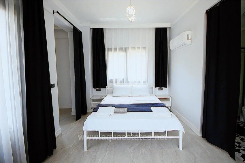 4+1 Fully Detached Villa For Rent In Köyceğiz With Air Conditioning In All Rooms