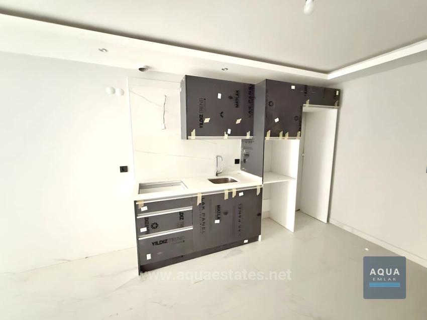 1+1 Home Office Flat For Sale In Muğla Center, Indoor Parking, Underfloor Heating