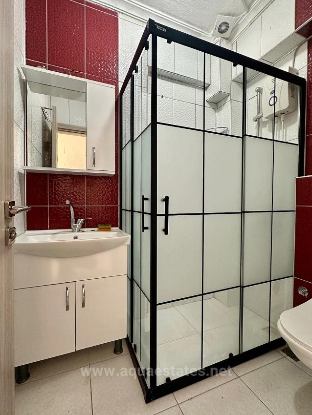 2+1 Rental Apartment With Pool, Central Heating And Large Balcony In Koycegiz