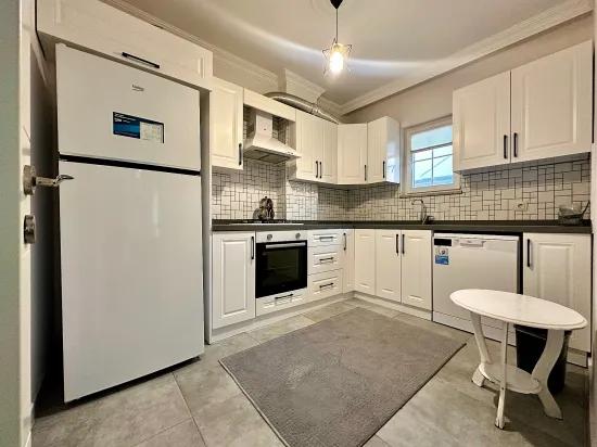 Köyceğiz centre, air‑conditioned and furnished duplex 3+1 flat