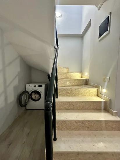 Köyceğiz centre, air‑conditioned and furnished duplex 3+1 flat
